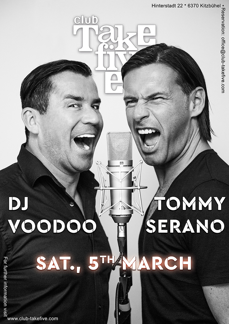 DJ VOODOO und TOMMY SERANO